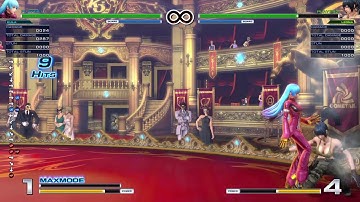 THE KING OF FIGHTERS XIV - Kula meaty breath + 1500 max corner combo