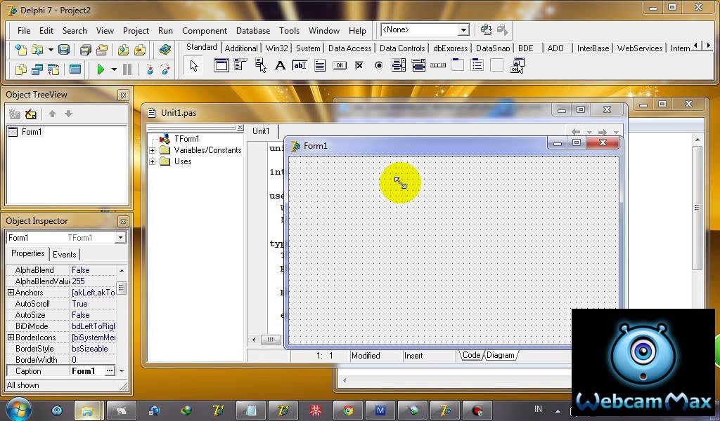 Delphi ide. Delphi ide