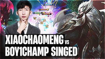 XIAOCHAOMENG VÁC DARIUS RA MID BÁN HÀNH BOY1CHAMP SINGED MÁY CHỦ SIÊU CẤP GÁNH TEAM CỰC NÉT