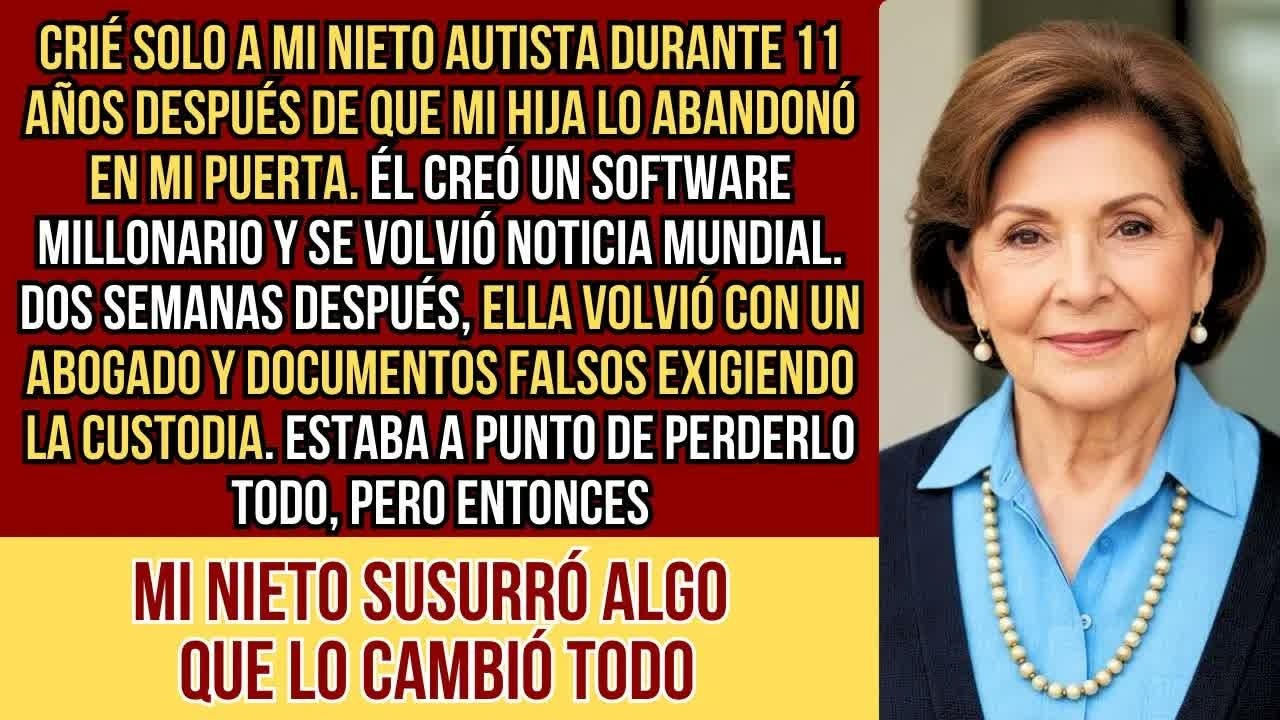 HISTORIAS REALES  Mi hija abandonó a mi nieto autista  Hasta que él se hizo millonario y ella