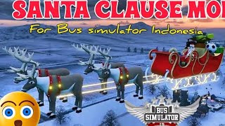Bussid _ santa claus sleigh mod for bus simulator Indonesia _bussid New mod screenshot 4