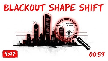 How Blackouts Change City Shapes — Hidden Physics Explained