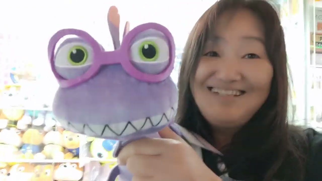 りんぐのモンスターズインクユニバーシティBIGぬいぐるみランドール3回