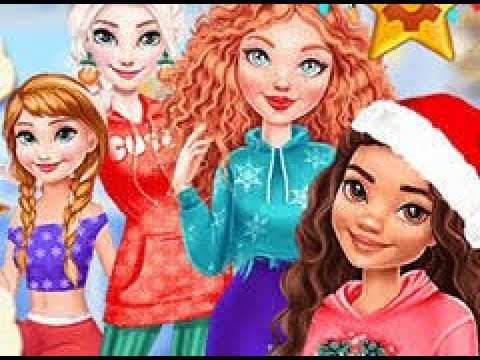disney princess christmas dress up games Christmas Dress Up Games