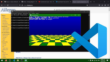 Como descargar e instalar el compilador de C/C++ con la librería Gráfica Allegro en ESPAÑOL
