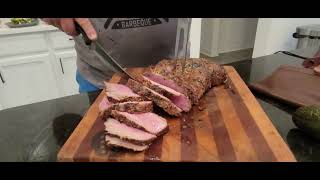 Texas Ranch Grill Tri Tip final slice