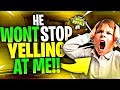 HE WONT STOP YELLING AT ME! Community Games #6 (Fortnite Battle Royale)