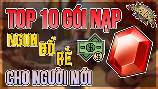 TOP 10 Gói nạp Ngon - Bổ - Rẻ cho người mới - Rise Of Kingdoms