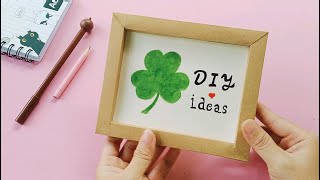 Cách làm KHUNG ẢNH bằng giấy decor bàn học rất đơn giản | DIY photo frame | DIY IDEAS screenshot 2