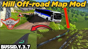 Map Mod Bussid 3.7- New Hill Off-road Map Mod For Bus Simulator Indonesia by AS gaming 295