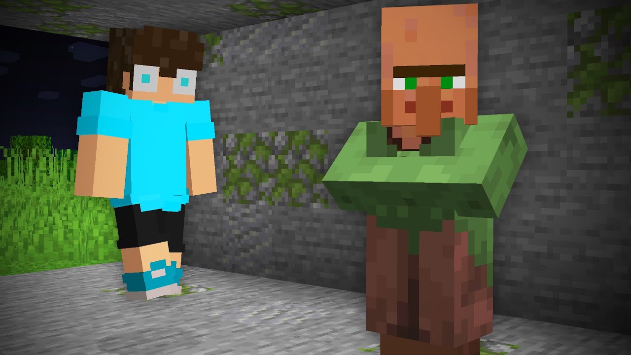 ENGANEI MEU AMIGO VIRANDO VILLAGER