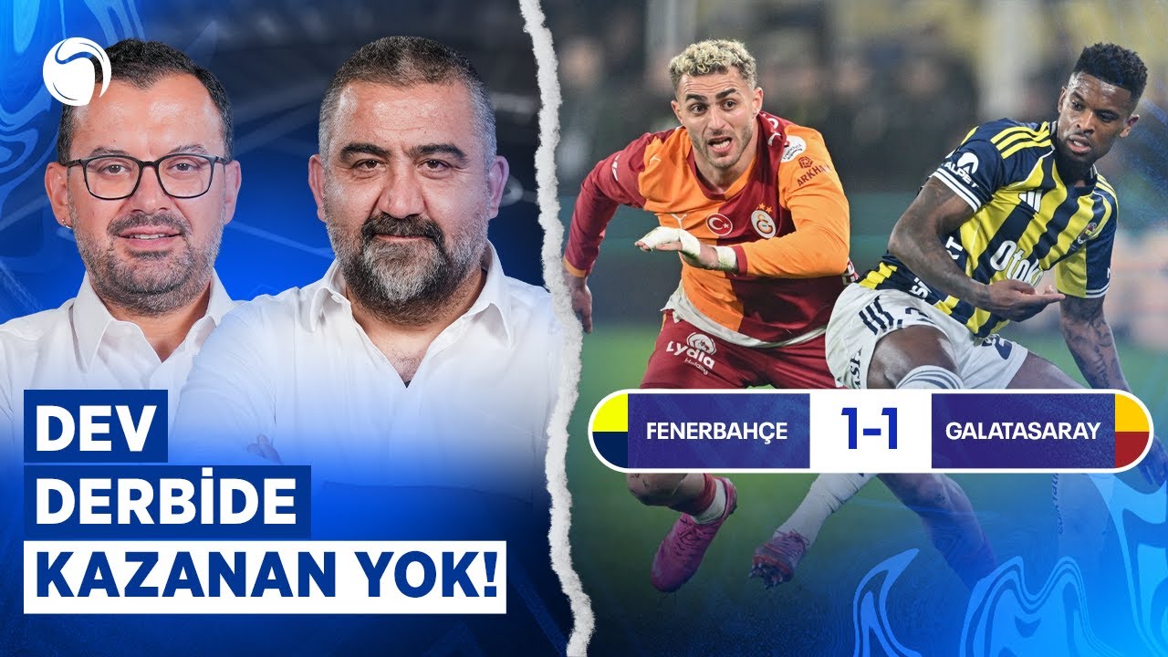 Duran'ın Golü Şampiyonluk Habercisi | Fenerbahçe - Galatasaray Maç Sonu | Ümit Özat, Emre Zabunoğlu