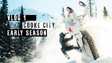 COOKE CITY EARLY SEASON RIDE | Sled Wyo Vlog 1
