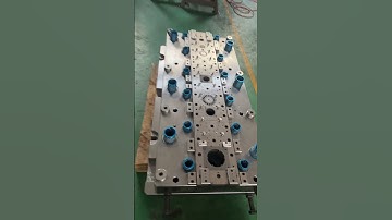 motor stator rotor lamination interlock and skew stamping die