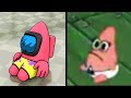 Patrick vs among us baby animation