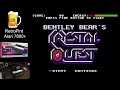 Atari 7800+ - CX78+ Wireless - Bently Bear's Crystal Quest - Let's Play!