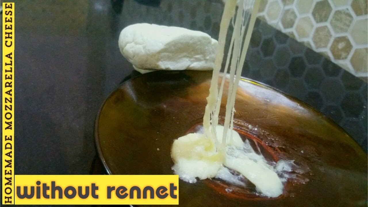 Homemade mozzarella Cheese without Simple to make by 2