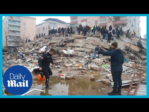 LIVE: Turkey rescue efforts after 7.8 magnitude earthquake