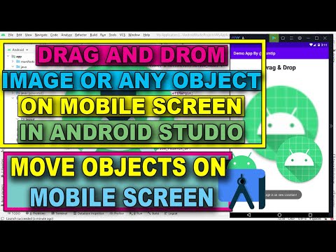 How to #move #object with #touch #events on the #mobile #screen | #Drag and #drop #images or objects