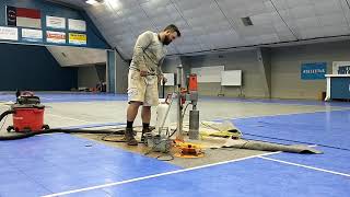 How to use a core drill on a concrete slab