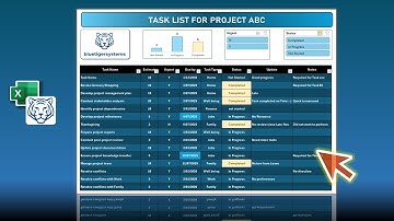 Create an Easy Excel Task List & To-Do List | Beginner friendly | Priority and Status, Tutorial