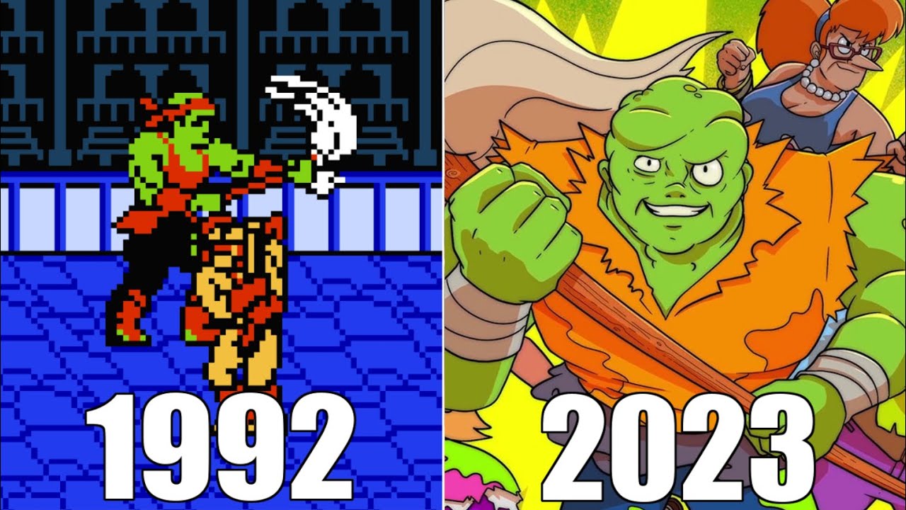 Evolution of Toxic Crusaders Games [19922023] YouTube