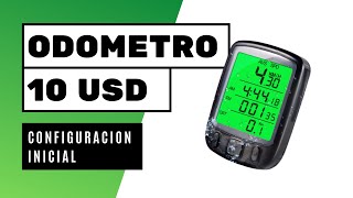 Review y Configuración Cuentakilómetros barato Sunding Odometro Cronometro Ciclocomputador screenshot 1