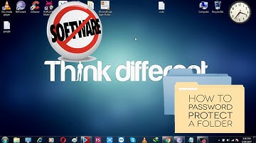 password protect folders in windows without any software