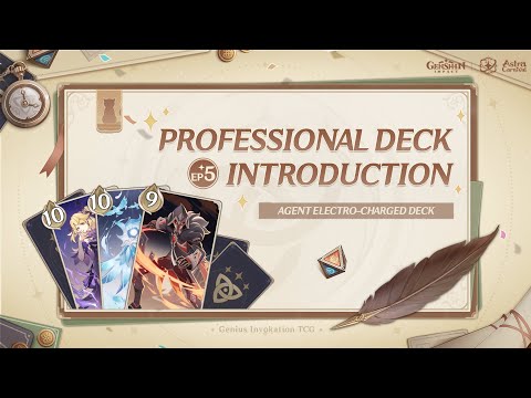 Professional Card Deck Introduction EP5, players' ultimate strategy! (Agent Electro-Charged Deck)