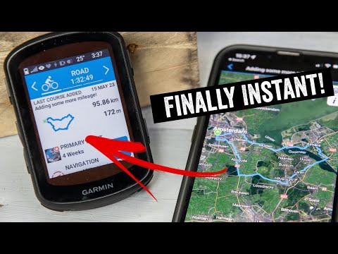 mandskab pas angivet Garmin Edge 540/840/1040 Now Supports Sending New Courses Mid-Ride | DC  Rainmaker