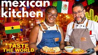 Meet The Mexican Chef Running the Best Mexican Restaurant in Ghana 🇲🇽🇬🇭 | Taste the World Ep. 3
