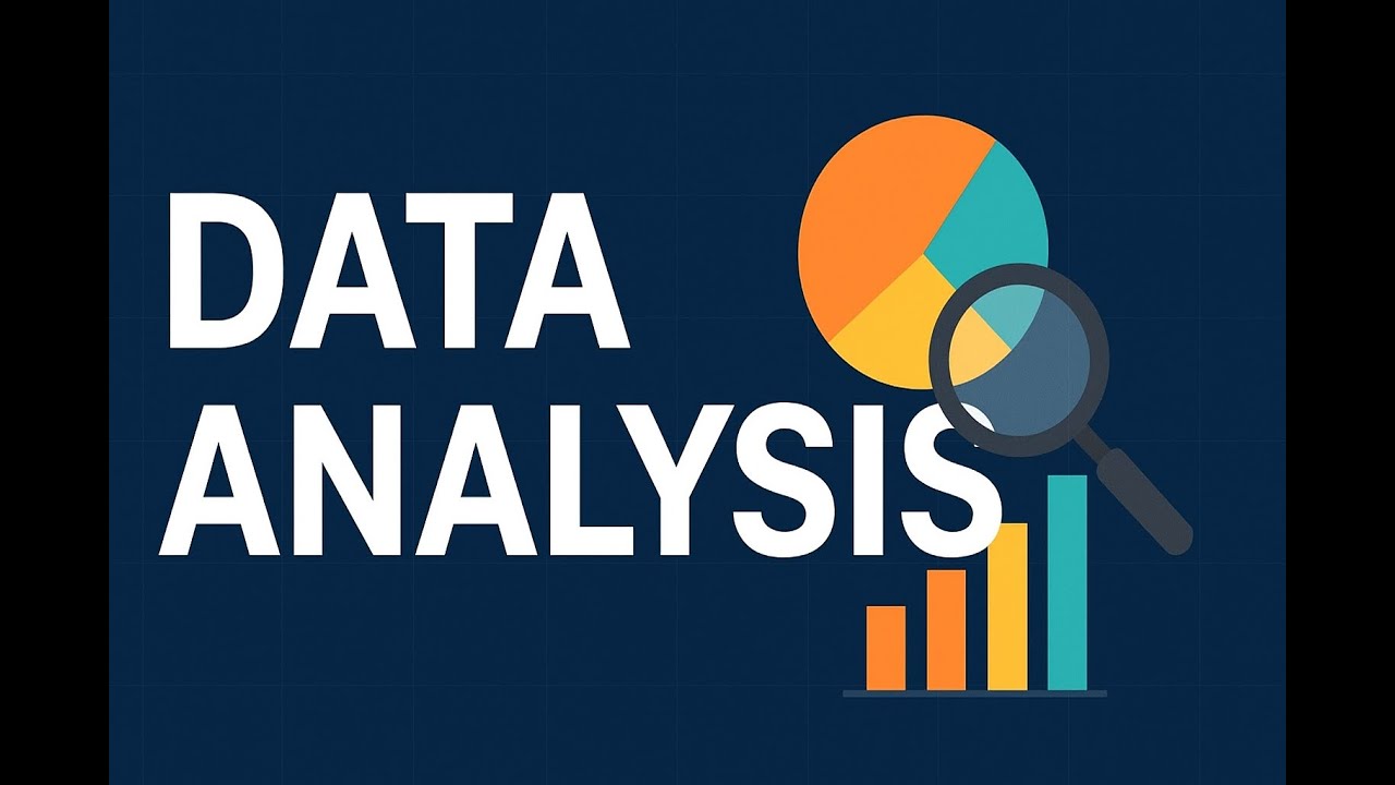 Introduction to data Analysis - YouTube