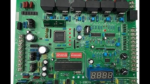 induction furnace main control board PCB | medium frequency induction furnace main control board