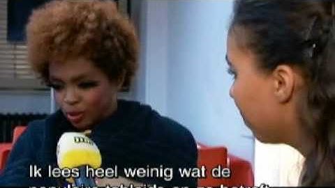 Lauryn Hill interview in Belgium (2007) Part 2 of 2