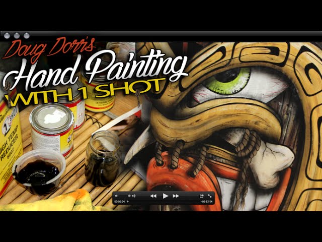 Hand Painting Techniques using One Shot by Doug Dorr 