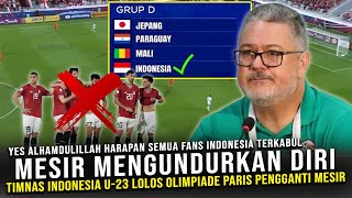 🔴 TRENDING DUNIA❗Mesir MUNDUR Dari Olimpiade Paris Karena Hal Ini, Indonesia Jadi Penggantinya