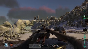 ARK: Survival Evolved Megalodon Shark killed a Bronto