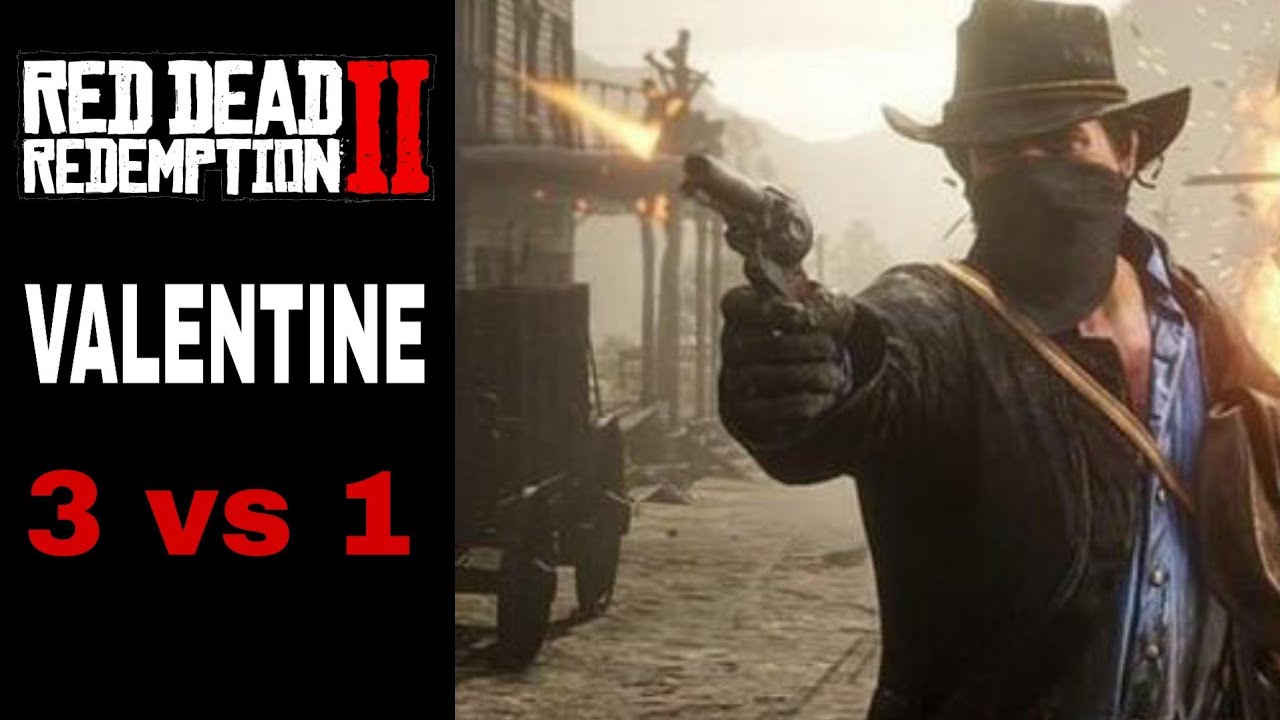 Red Dead Redemption 2: Griefers at Valentine 3 vs 1