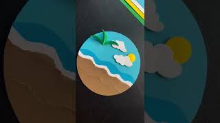 # paper craft#scenery#wall hanging#