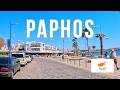 Paphos, Cyprus 🇨🇾 City Drive & Coastline, 2026 4K 60fps