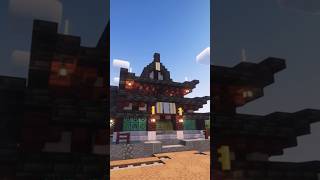 Minecraft Timelapse: Panda Temple #minecraft #minecrafttimelapse #minecraftzoo