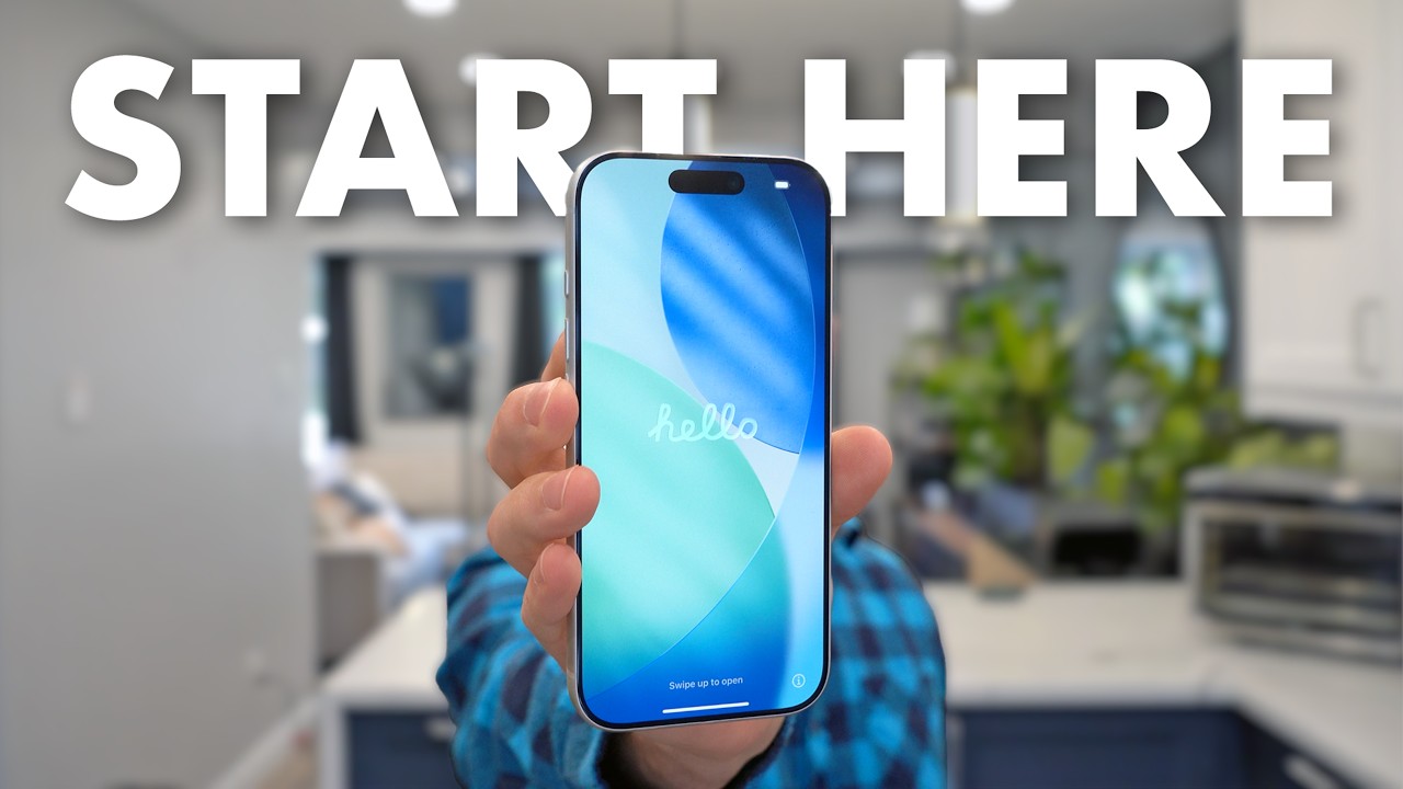 I Setup My iPhone from Scratch... (Full Walkthrough)