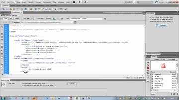 HTML5 Template tutorial Video2