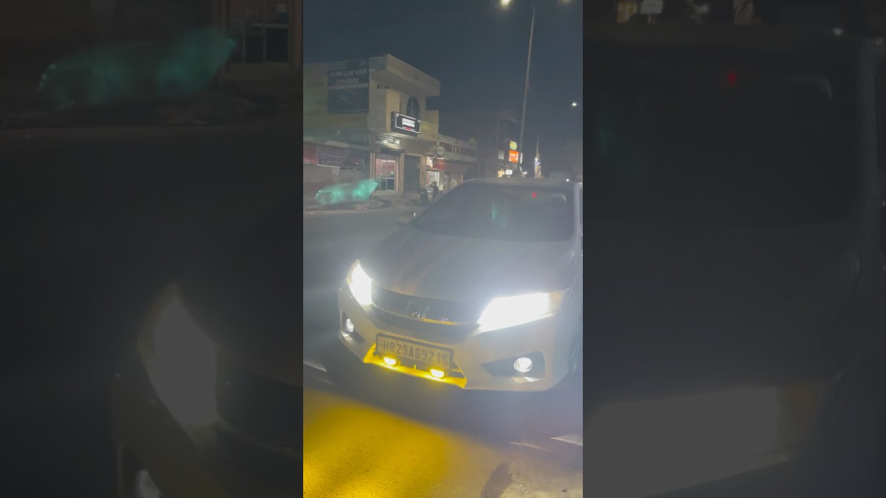 Honda city headlight LED upgrade, best quality light 