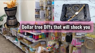Dollar tree diy that will shock you/ from basic to boujee on a budget.