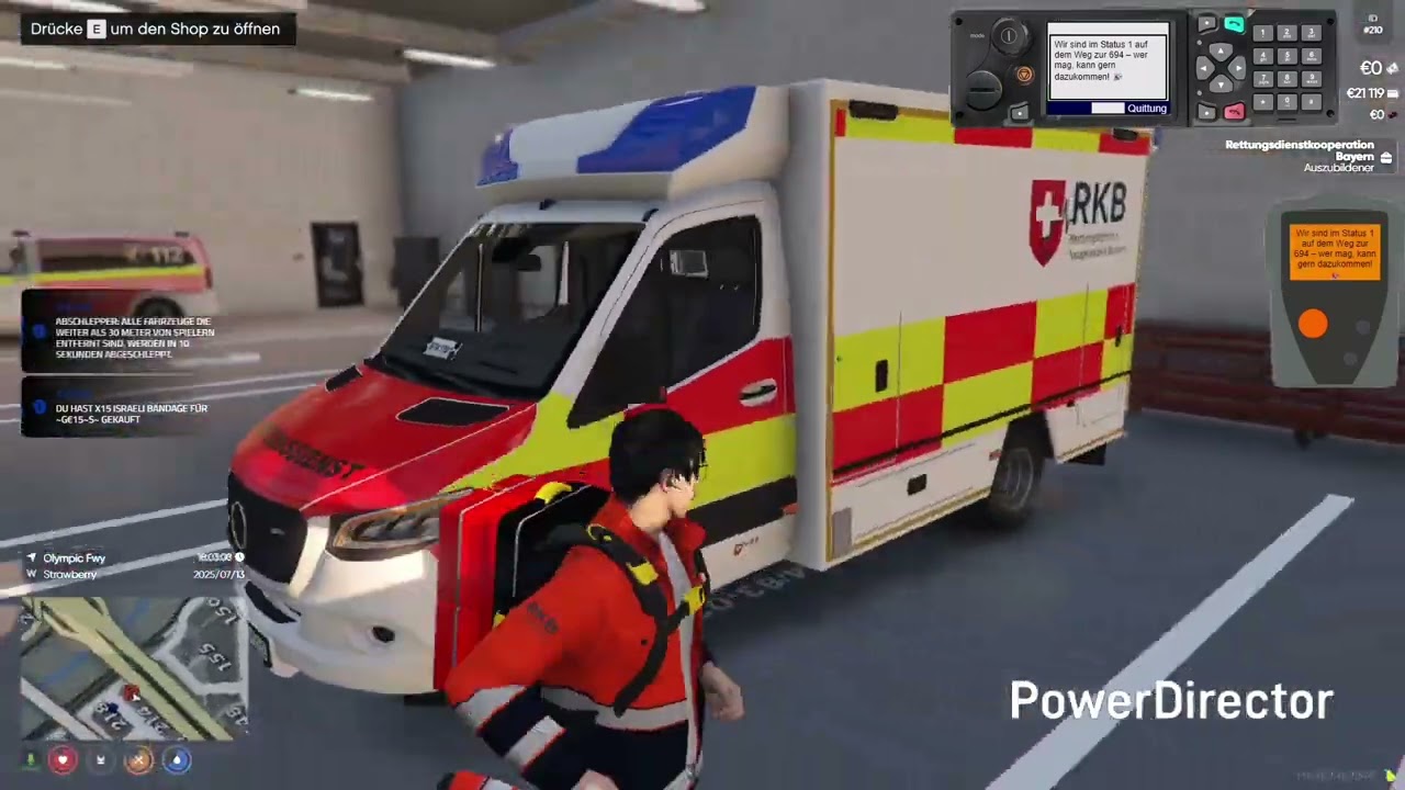 Mein erster Tag beim RKB RETTUNGSDIENST