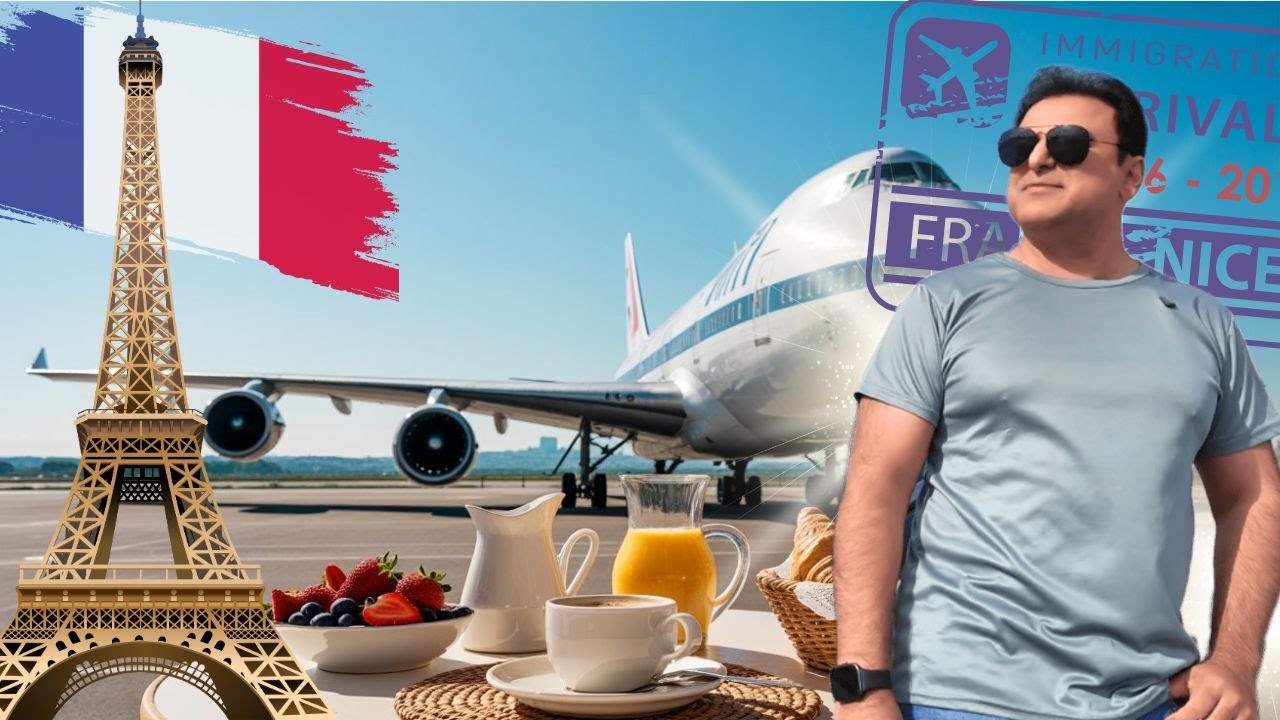 Traveling to Paris 🇫🇷 | First French Breakfast Experience | Bilal Sher