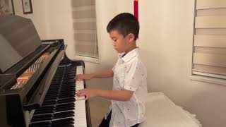 Junchen Yang. Sonatina In A Minor 1St Movement By Biehl