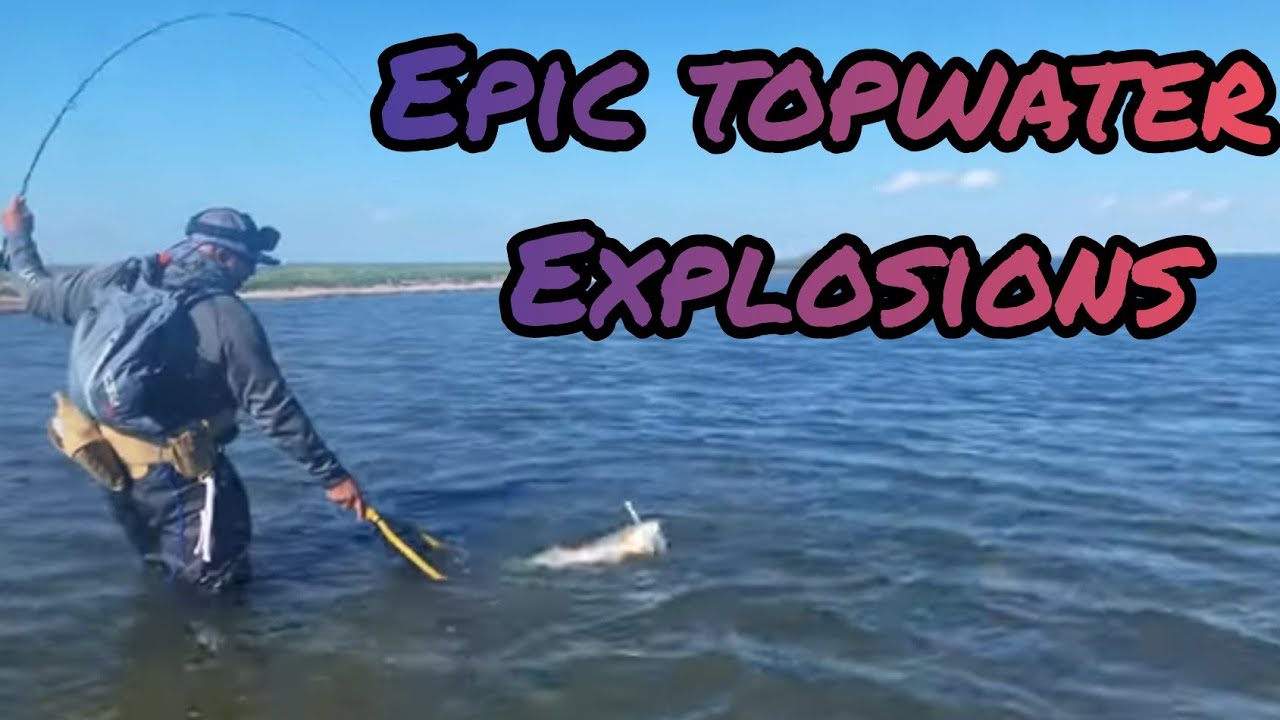 EPIC TOPWATER BITE TO END 2021 (Fishing Port Mansfield, TEXAS)