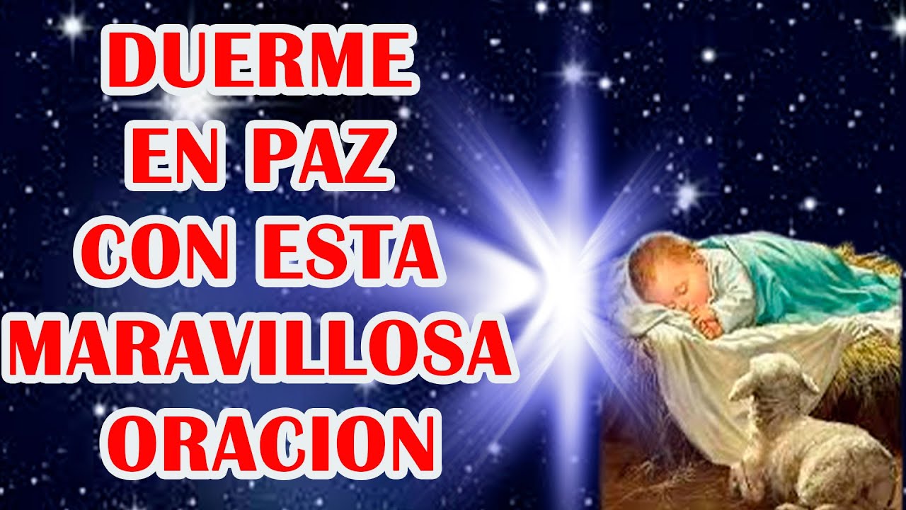 DUERME EN PAZ CON ESTA MARAVILLOSA ORACION🕯 - YouTube